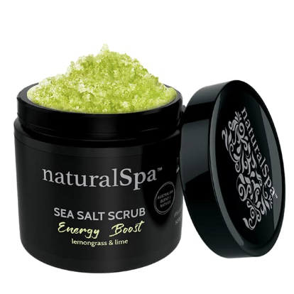 Natural Spa Sea Salt Scrub Energy Boost